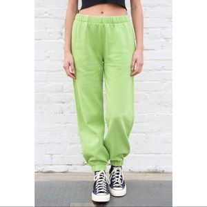 Light green brandy Melville sweatpants